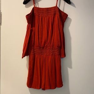 Off the Shoulder Short Romper